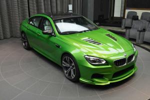 BMW M6 Gran Coupe Java Green by Abu Dhabi Motors 2014 года